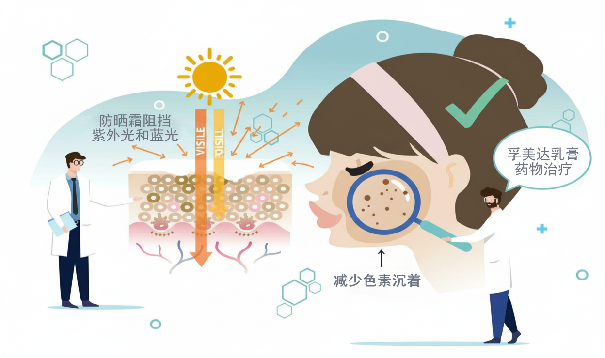 黄褐斑治疗时必须用什么样的防晒霜？