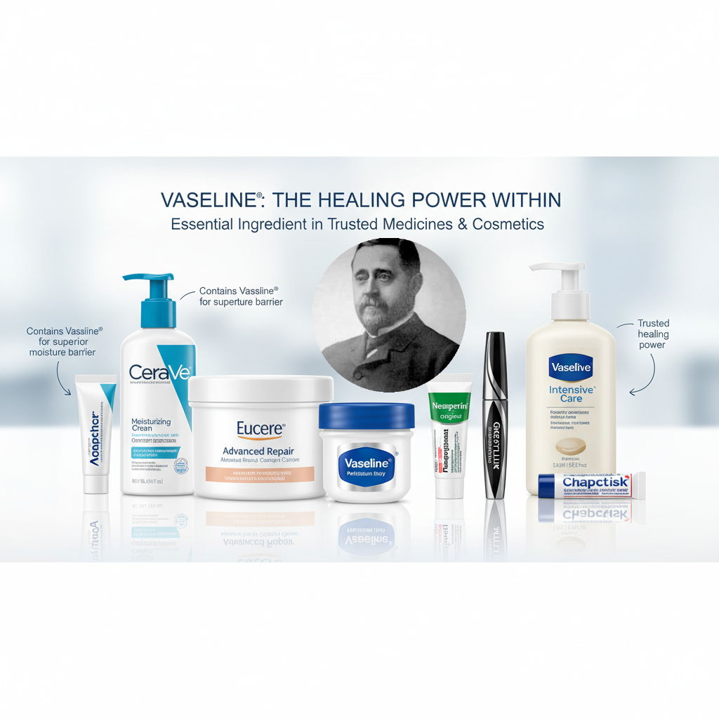 从曾经石油业的废物到现代医药化妆品业的宠儿：凡士林的进阶史